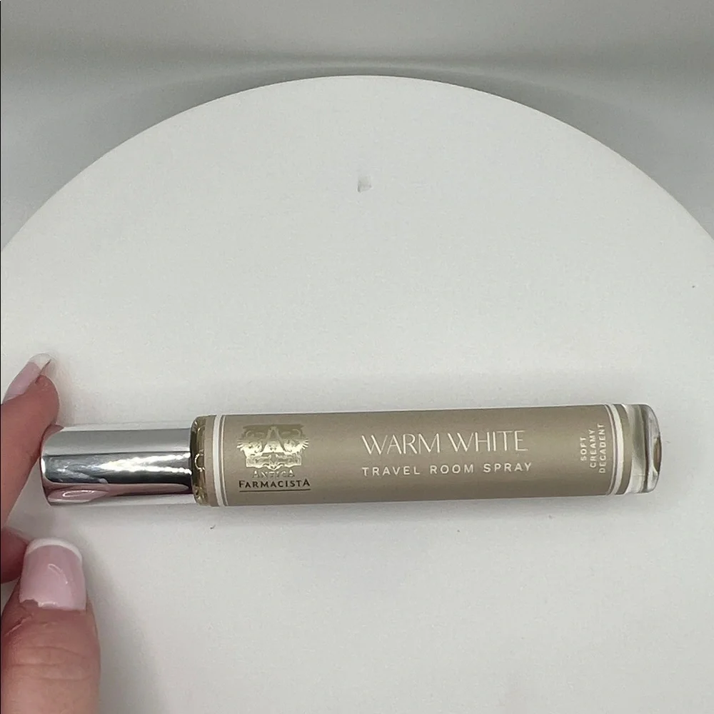 Antica Farmacista Warm White Travel Room Spray 10ml 0.3oz Soft Creamy Decadent
